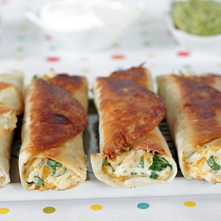 Chubby chicken & Cream Cheese Taquitos
