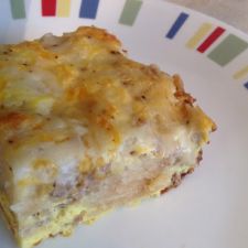 Biscuits and Gravy Casserole