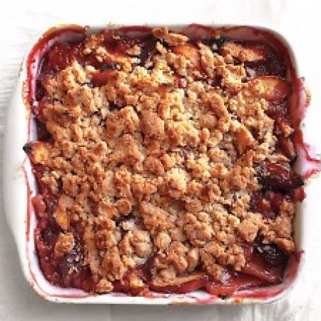 Peach Crumble