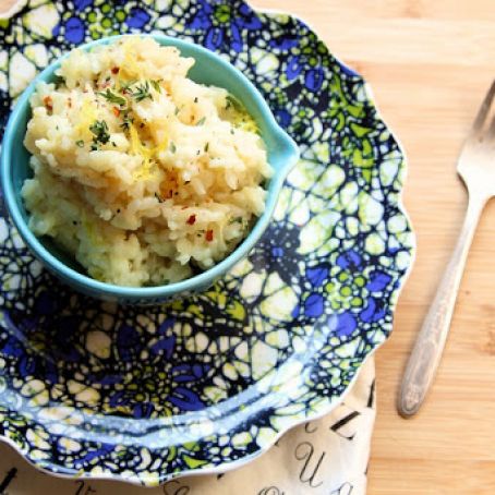 Baked Lemon Risotto