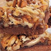 German Chocolate Pecan Pie Bars