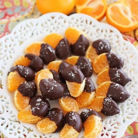 Chocolate Dipped Clementines