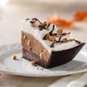 Fudge-Bottom Candy Crunch Pie