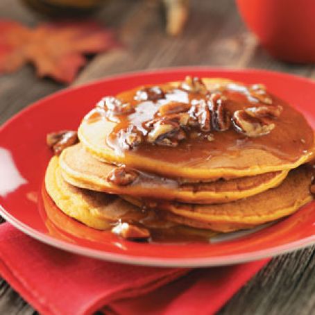 Pumpkin Pancakes with Cinnamon Brown Butter Recipe