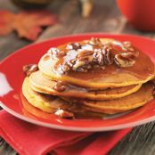 Pumpkin Pancakes with Cinnamon Brown Butter Recipe