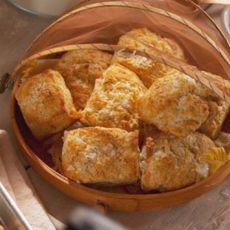 Salt and Pepper Biscuits with Bacon Butter