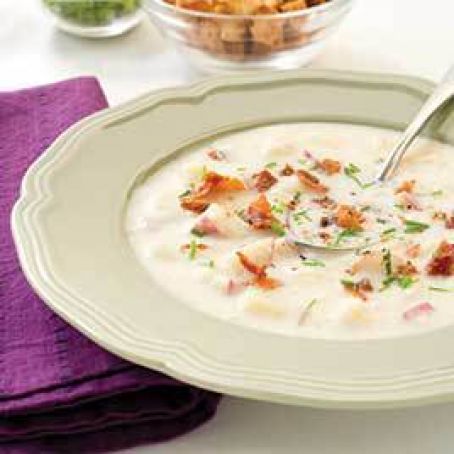 Garlic Potato Soup