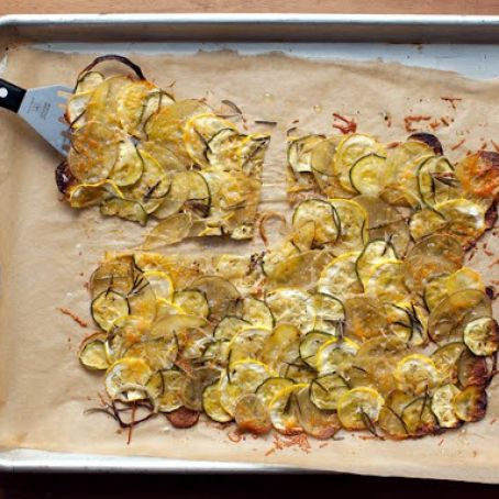 Provencal Summer Squash & Potato Gratin