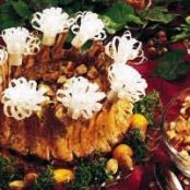 Crown Roast of Pork with Apple-Cranberry Stuffing