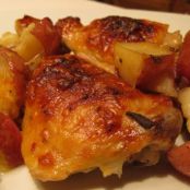 One-Pan Chicken and Potato Bake