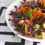 Kale Slaw with Red Cabbage & Carrots – Shutterbean
