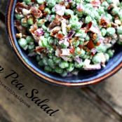Easy Bacon Pea Salad