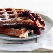 CARDAMOM SOUR CREAM WAFFLES