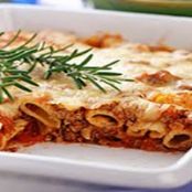 Ziti, Baked Beef - Weight Watchers