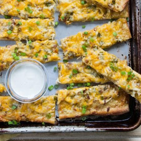 Chicken-Bacon-Ranch Pizza Sticks