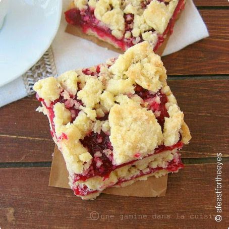 Brown Butter Cranberry Shortbread (adapted from Fine Cooking)