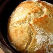 Rustic No Knead Bread