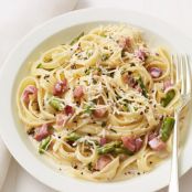 Pasta With Asparagus and Prosciutto