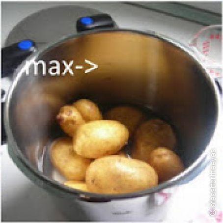 Pressure Cooker Whole Potatoes