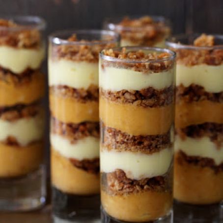 Pumpkin Praline Trifle