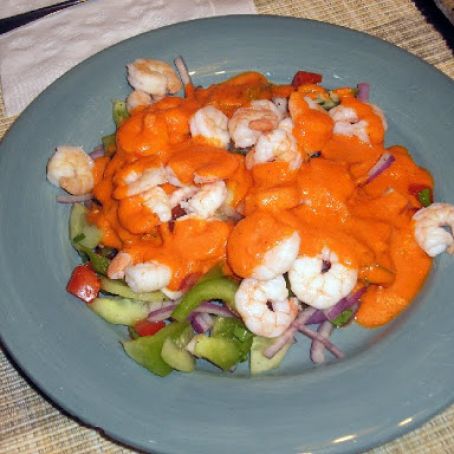 Gazpacho Shrimp Salad