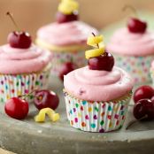 Cherry Sunshine Cupcakes