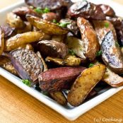 Balsamic Roasted Fingerling Potatoes