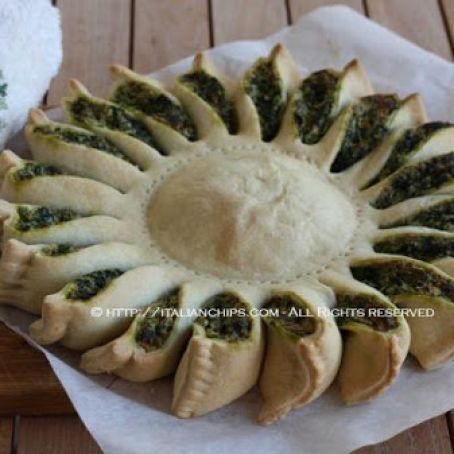 A Beautiful and Sunny Spinach Pie