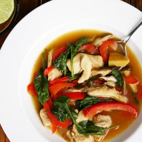 Spicy Asian Chicken Soup