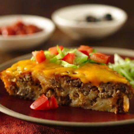 Impossibly Easy Taco Pie