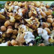 Spice Roasted Cauliflower Salad