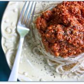 Roasted Cauliflower Walnut Bolognese