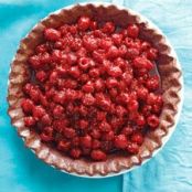 Raspberry-Chocolate Pie