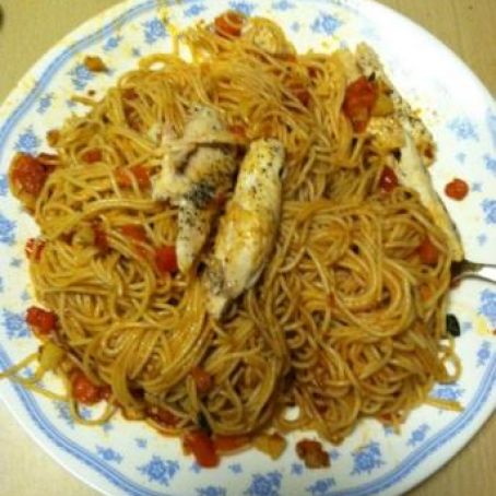 T.G.I. Friday's Bruschetta Chicken Pasta