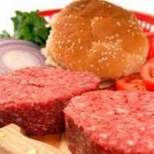 The classic burger patty