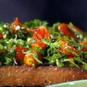 Roasted Tomato Bruschetta