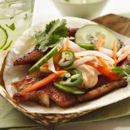 Banh Mi Pork Tacos