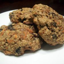 Carrot Cranberry Oatmeal Stout Breakfast Cookies
