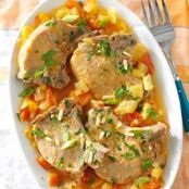 Slow Cooker Tropical Pork Chops Recipe