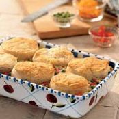 Creamed Chicken and Biscuits