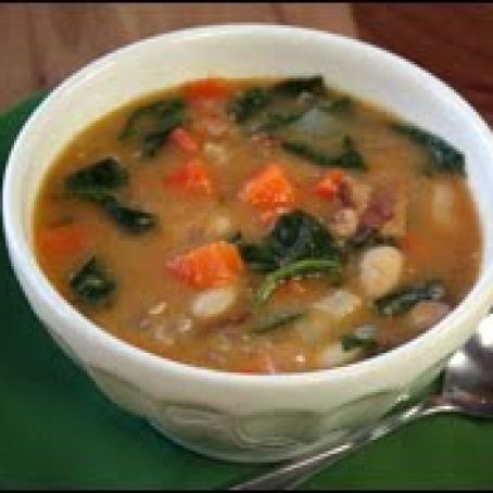 What's Shakin'? Beany Bacon Soup