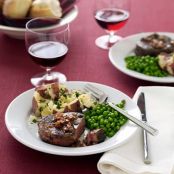 Beef Tenderloin with Red Wine Sauce