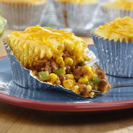 Mini Taco Tamale Pies
