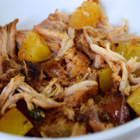 Crockpot Pineapple Pulled Pork