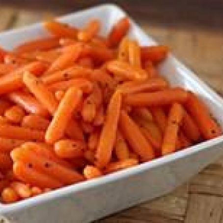 Simple Honey Glazed Baby Carrots