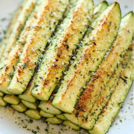 Baked Parmesan Zucchini