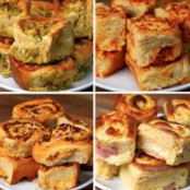 4 WAY SAVOURY SWIRL BUNS