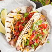 Grilled Flank Steak Tacos