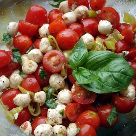 Tomato and basil salad