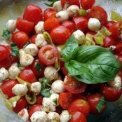 Tomato and basil salad